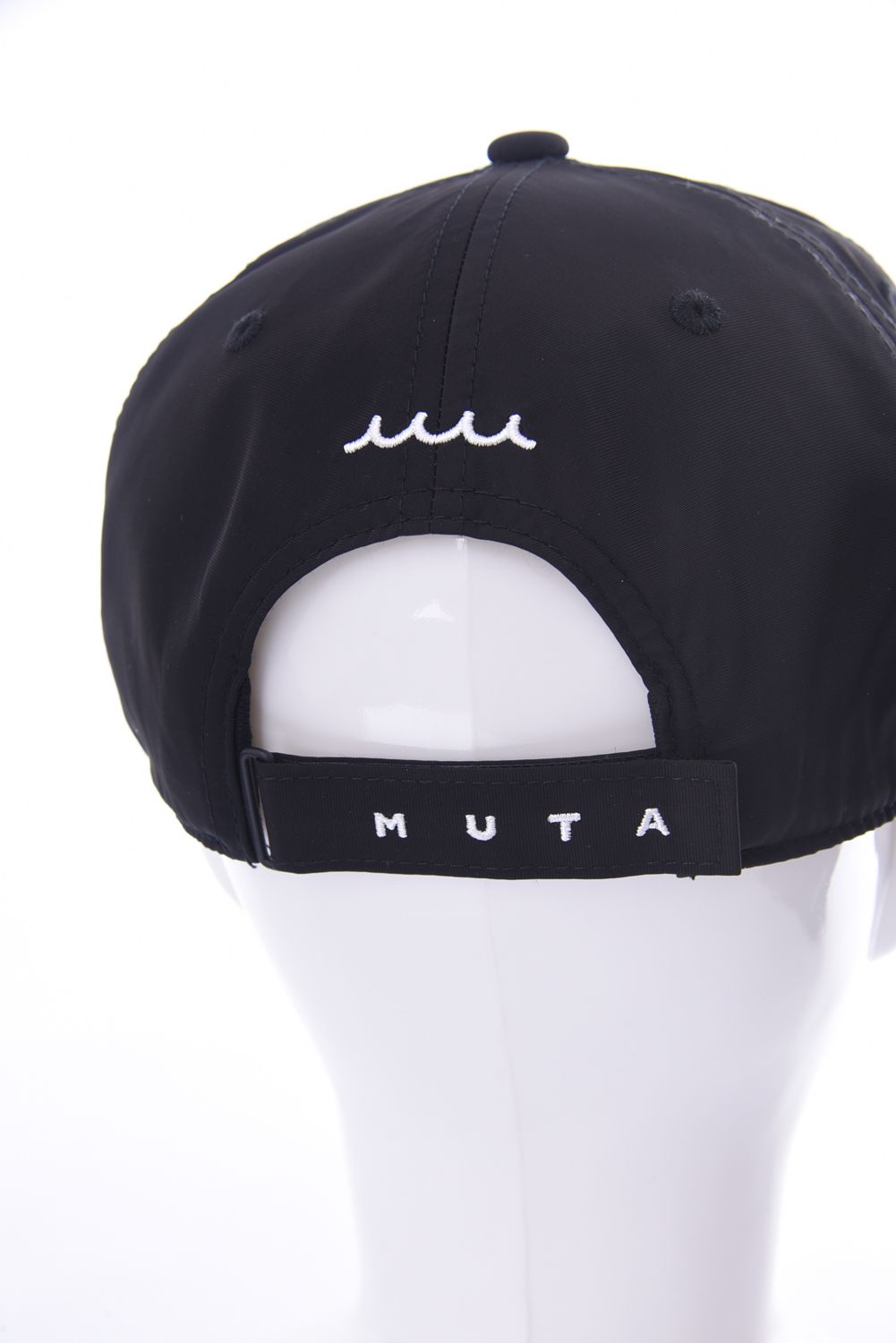 muta - 8 LOGO CAP / スモール8ロゴ 刺繍 キャップ (ブラック) | GOSSIP GOLF