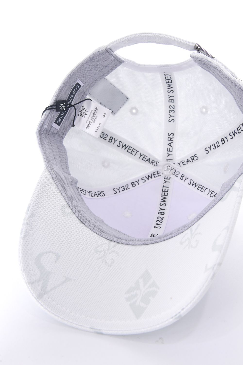 SYG ORIGINAL JQ CAP / ジャガードロゴ キャップ (ホワイト)
