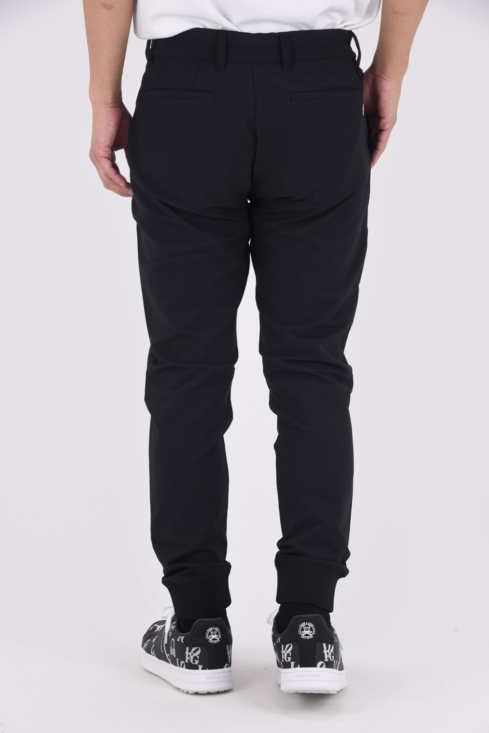 【25AW】 MEN'S STORMFLEECE BACK DOTS JOGGER PANTS / ストームフリース ジョガーパンツ (ブラック)