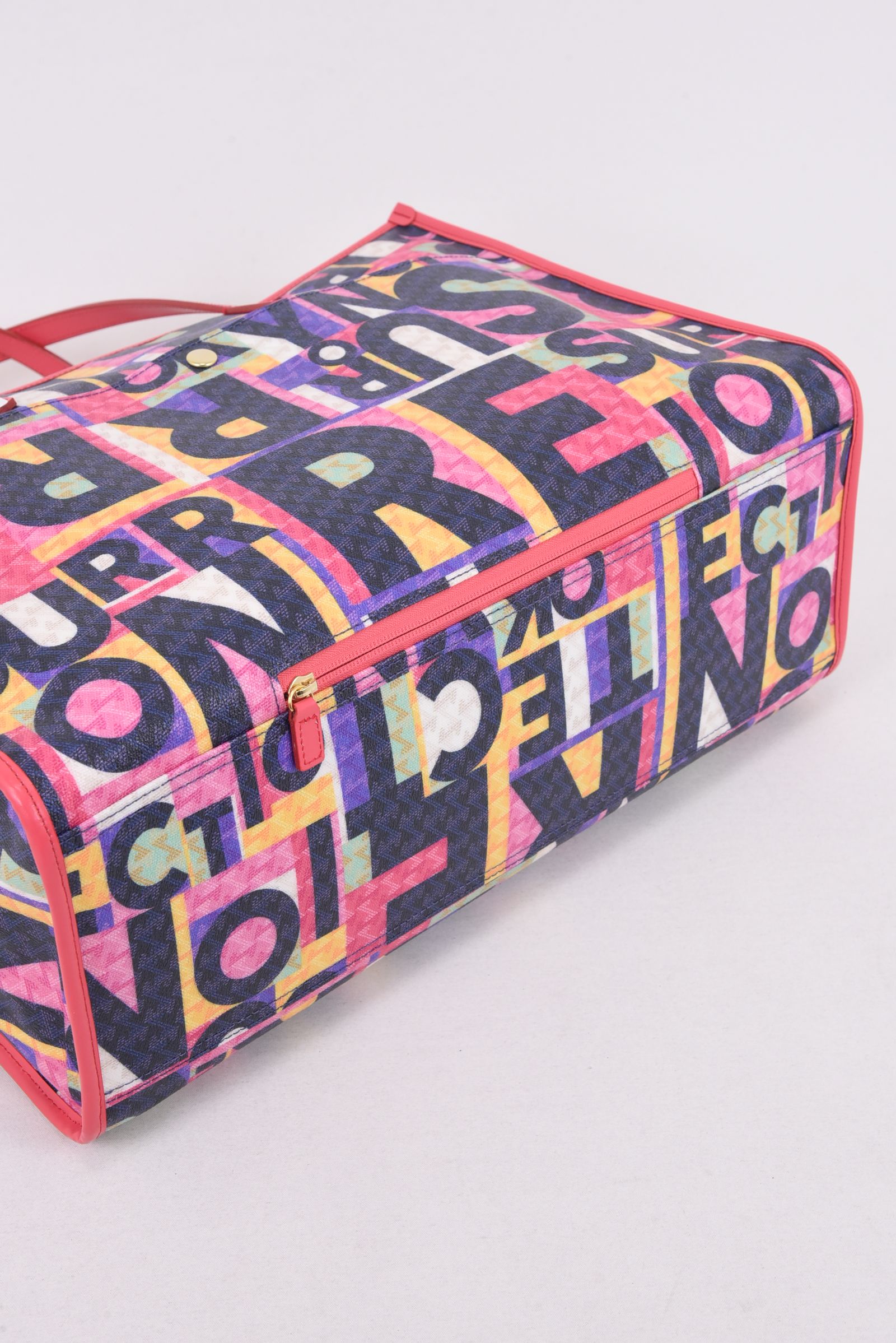 【26SS】  LANIUS SQUARE BIG (ラニウス スクエア ビッグ) / ブランドオリジナルテキスタイル ボストンバッグ （トワイライトジャンクション）*