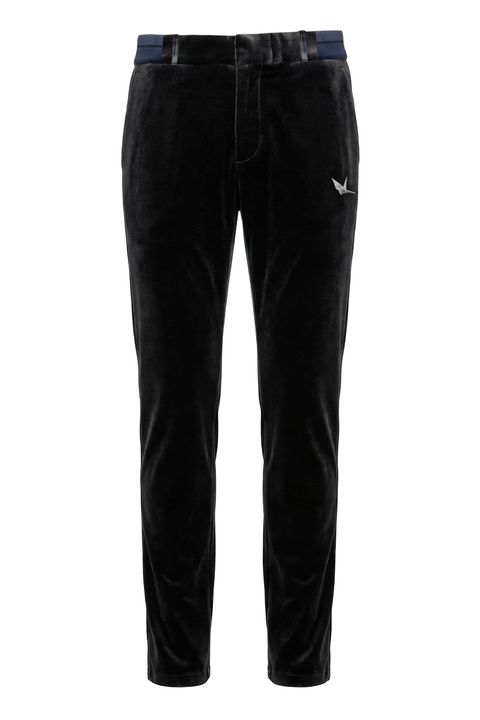 【26AW】 Velour Piping Pants / ベロア パイピング パンツ (グレー)