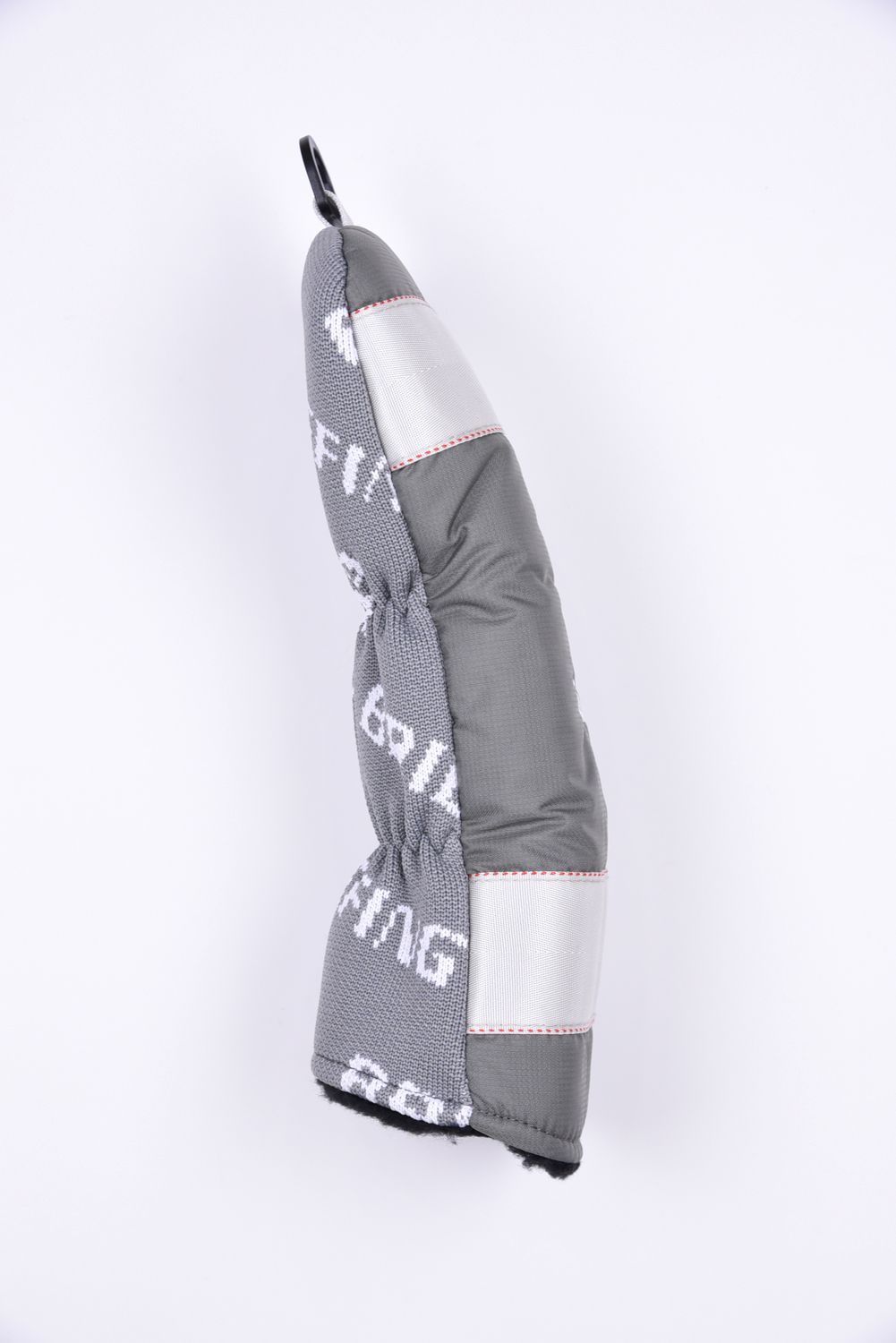 【26SS】 LOGO KNIT FAIRWAY WOOD COVER / 異素材ハイブリッド フェアウェイウッドカバー (ライトグレー)