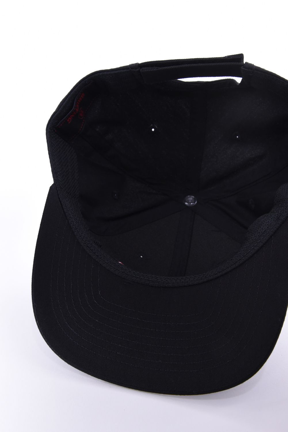 【26AW】 MEN’S BOX LOGO FLAT VISOR CAP / ボックスロゴ刺繍 フラットキャップ (ブラック)