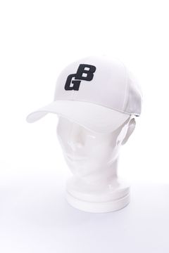 BG INITIAL CAP / BGイニシャルロゴ キャップ (ホワイト)