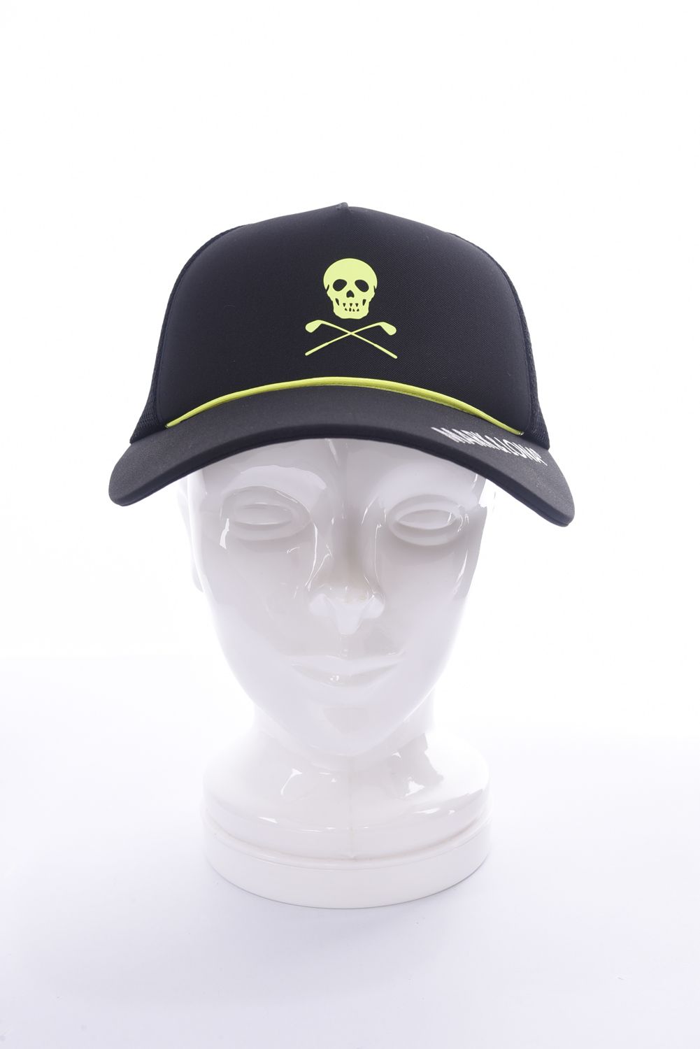 ICON REACH CAP / ロングビル 5パネルメッシュキャップ (ブラック)
