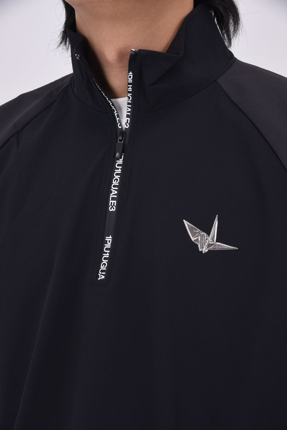 【2025AW】 WATER REPELLENT BLOUSON / バイカラー 撥水加工 ブルゾン (ブラック/チャコール)