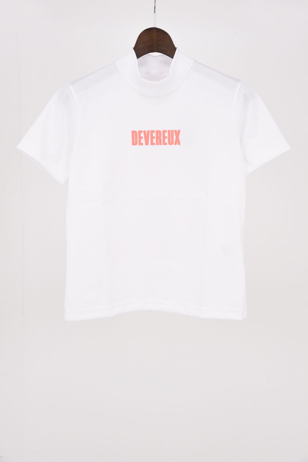 【25SS】【レディース】 LOGO ASSORTED MOCK TEE / ロゴプリント モックネック (ホワイト)