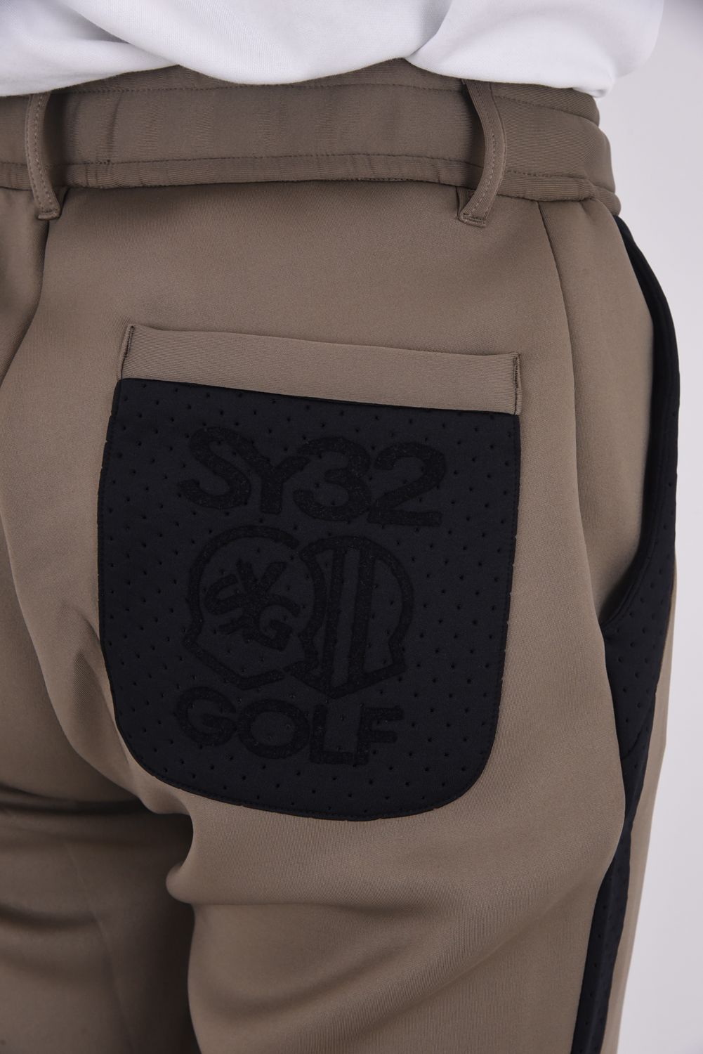 【25AW】 CARDBOARD SIDE LINE PANTS / ストレッチダンボール サイドラインパンツ (ブラウン)