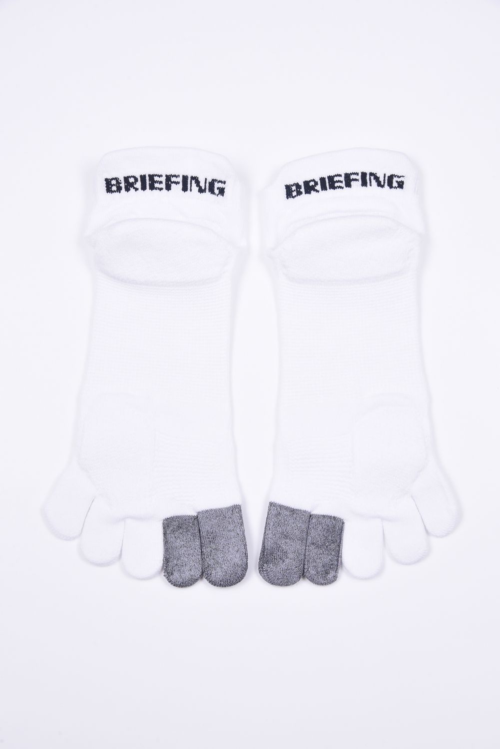 【26SS】 MEN'S CORDURA 5-TOE SOCKS / コーデュラコットン 5本指ショートソックス (ホワイト)
