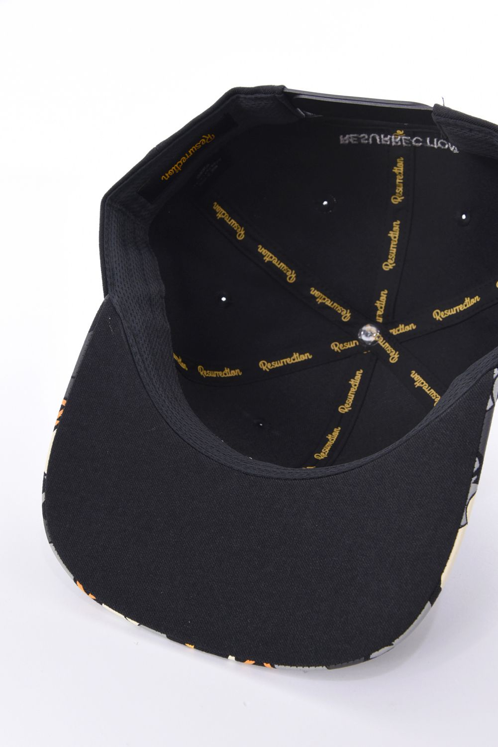 【26AW】 BIRDS TILE BRIM CAP LANATEC / バーズタイル フラットキャップ (ブラック/オフホワイト)