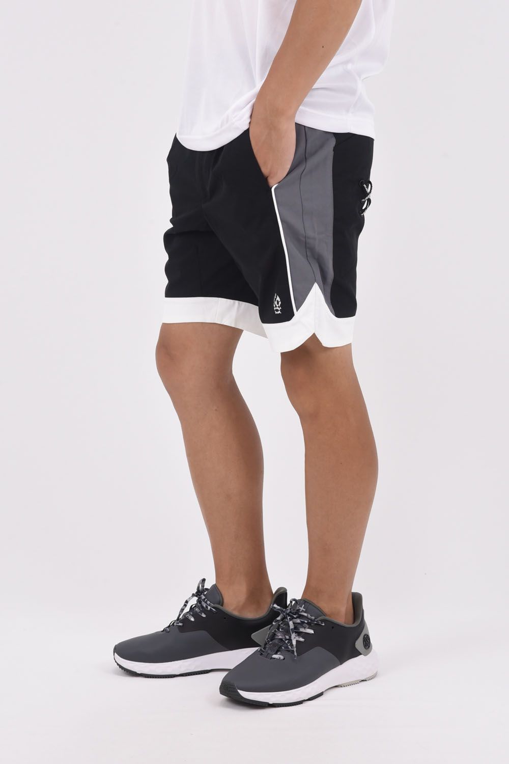 PIPING LINE SHORTS / パイピングライン ショーツ (ブラック)