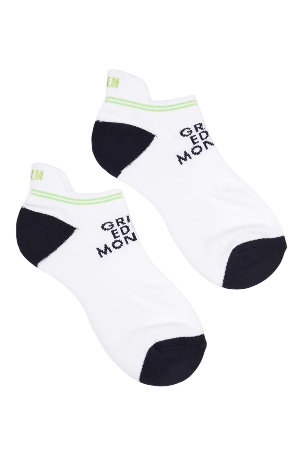 【26SS】 ANKLE SOCKS / ブランドロゴジャカード アンクルソックス (ホワイト)