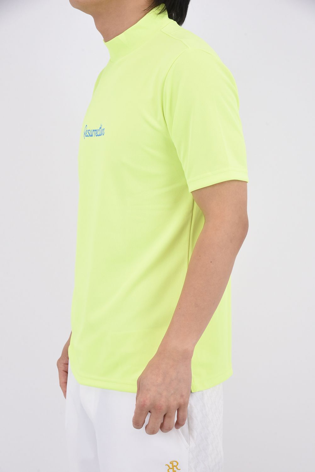 【26SS】 MENS NEONLOGO MOCK NECK / ネオン ロゴ モックネック (ネオンイエロー)*