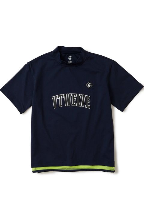 【26SS】 【レディース】 SNEAK MOCK / スニーク モックネックTシャツ (ネイビー)