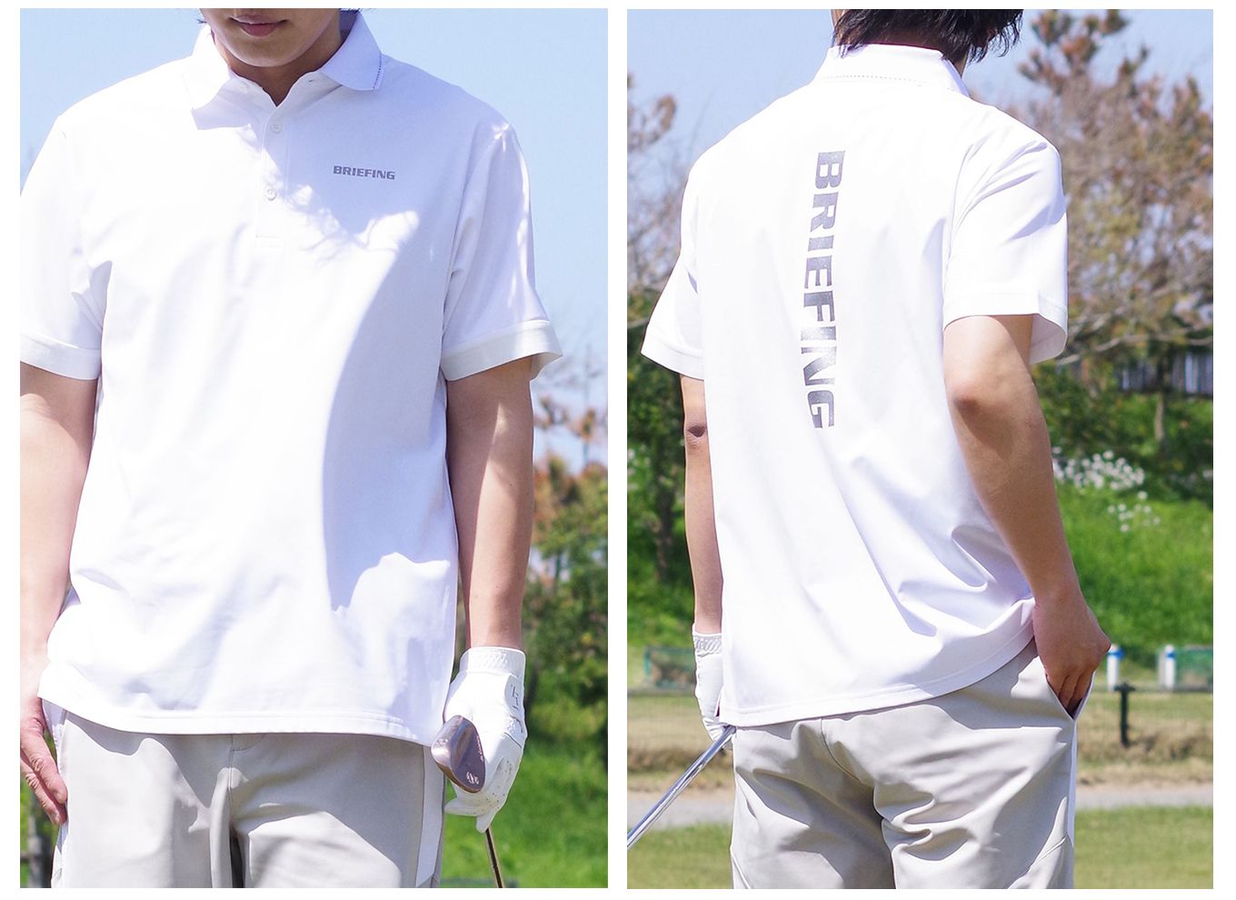 BRIEFING GOLF】 GOSSIP 20th別注アイテム第4弾 “GLITTER LOGO