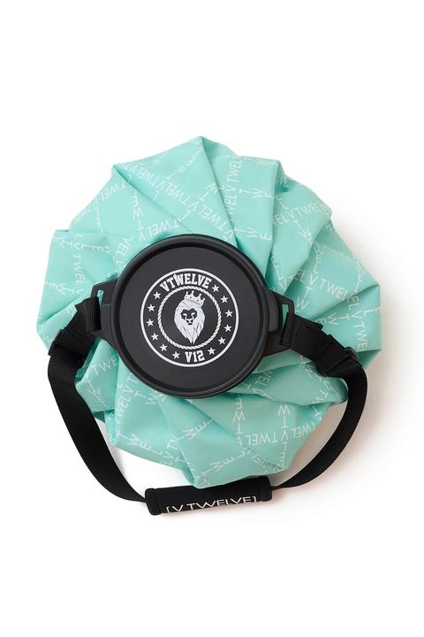 【26SS】 TYPO GRID ICE BAG / ブランドロゴ総柄 アイスバッグ (ターコイズ)