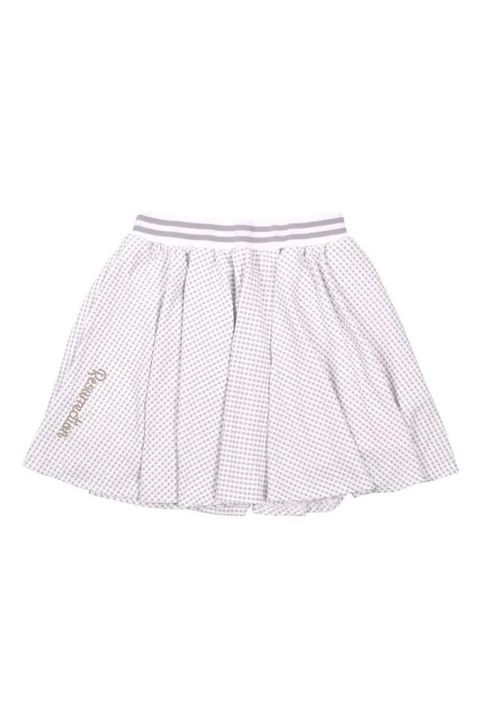 【26SS】【レディース】 GINGHAM CHECK FLARE SKIRT / ギンガムチェック フレアスカート (グレーベージュ)*