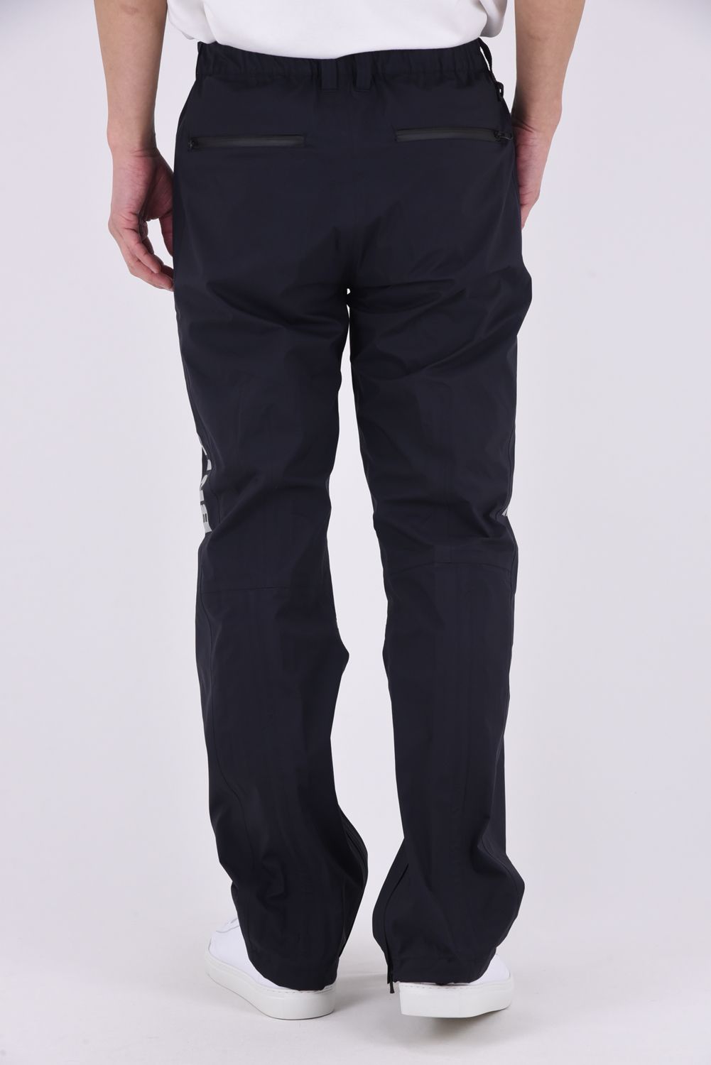 【26SS】 MEN'S WATERPROOF PANTS / マイクロリップナイロン レインパンツ (ブラック)