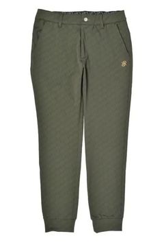 【26AW】 MENS GM JACQUARD JOGGER PANTS / GMジャガード ジョガーパンツ (カーキ)*