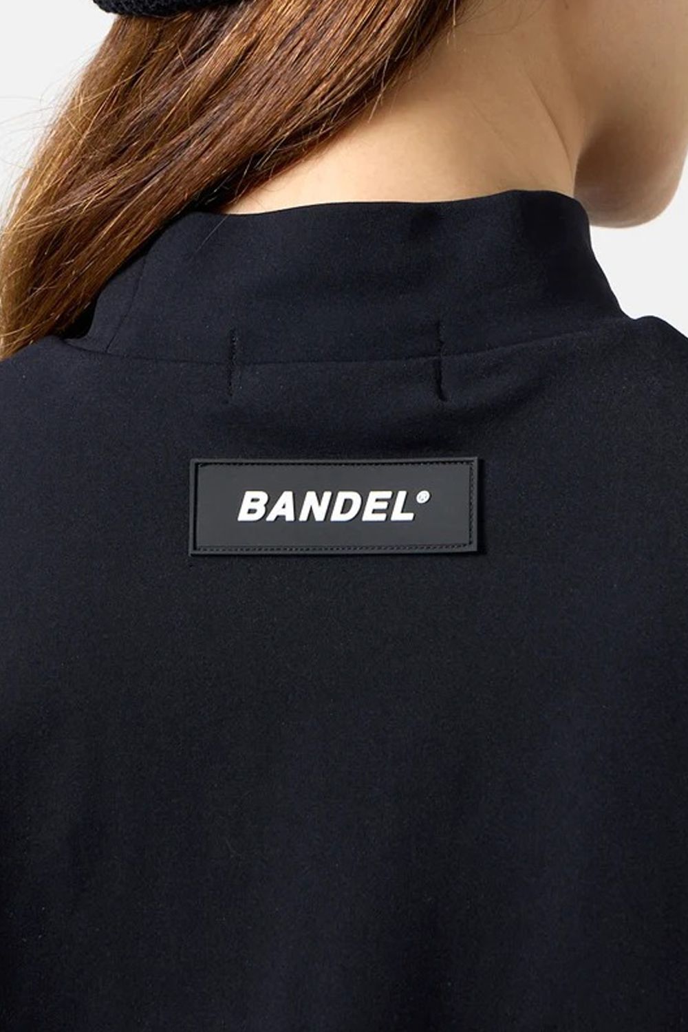 【26AW】 【レディース】 HEM TAPE LONG SLEEVE MOCK NECK / ヘムテープ ロングスリーブ モックネック (ブラック)