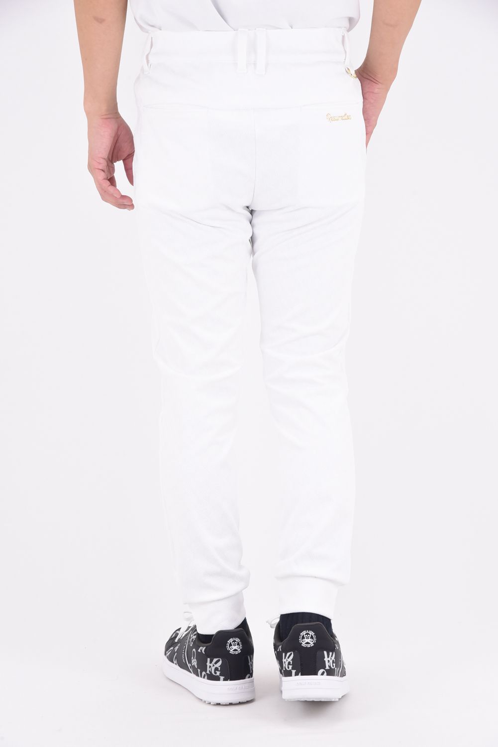 【25AW】 MENS GM JACQUARD JOGGER PANTS / GMジャガード ジョガーパンツ (ホワイト)*