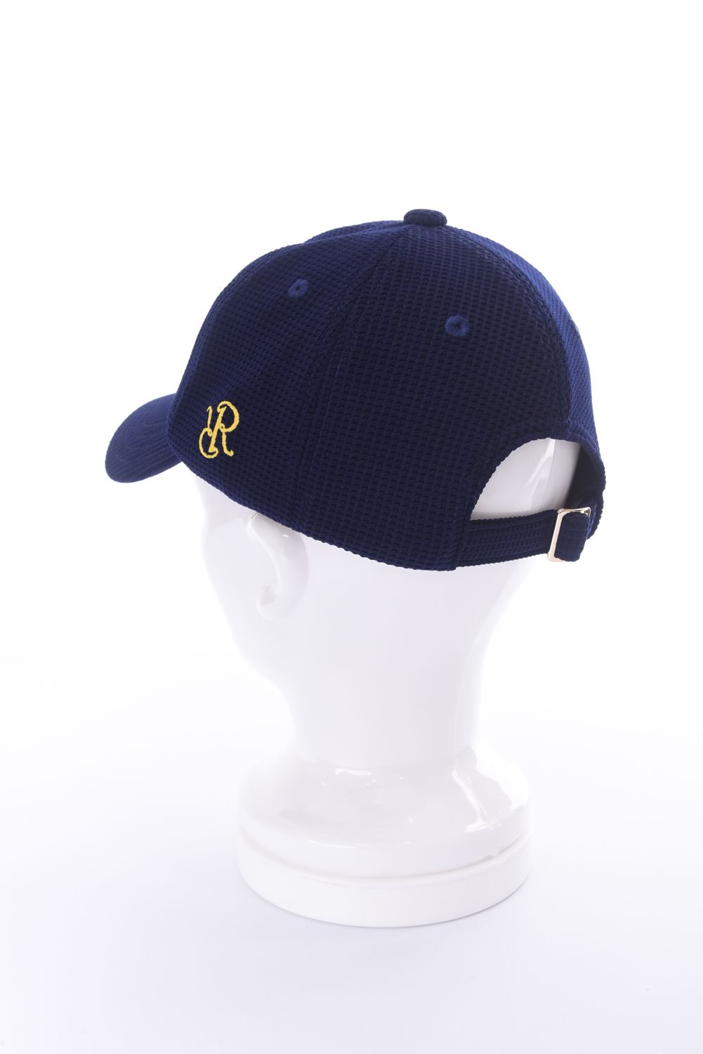 【26SS】 SILICON TAG WAFFLE CAP / シリコンタグ ワッフル キャップ (ネイビー)*