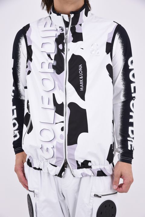 【26AW】 MERCURY COOLING FAN VEST / カモフラージュ柄 空調ファン搭載ベスト (ホワイト)