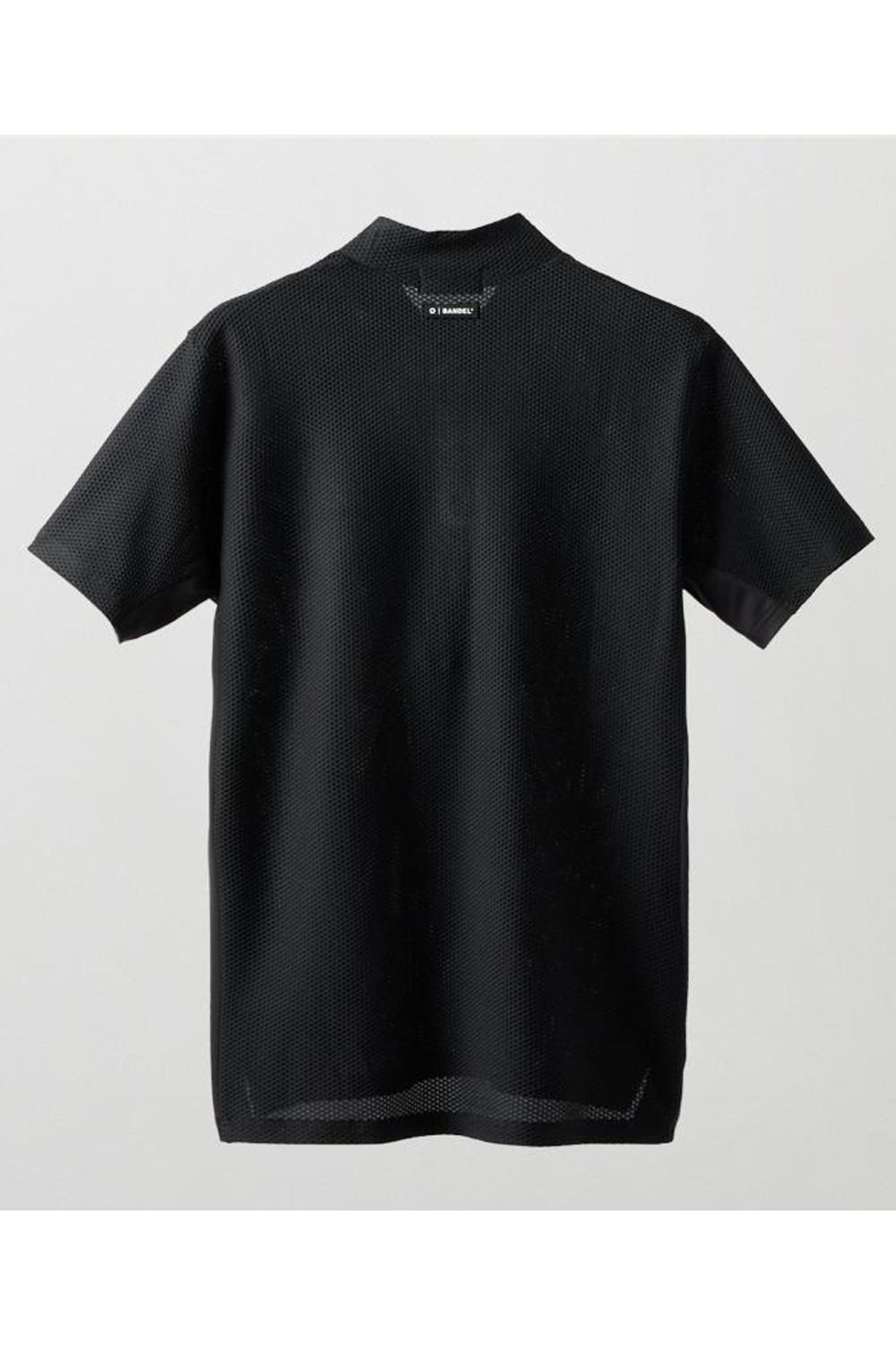 【26SS】 DRY WAFFLE SWITCH MOCK / ドライワッフルスウィッチモックネック (ブラック)