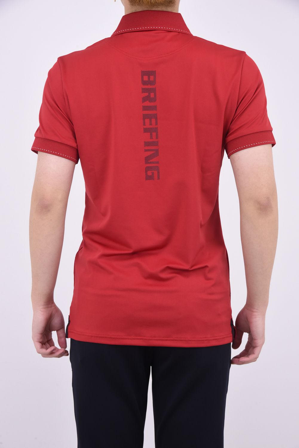 BRIEFING - MENS TOUR POLO / 刺繍ブランドロゴ ベーシック