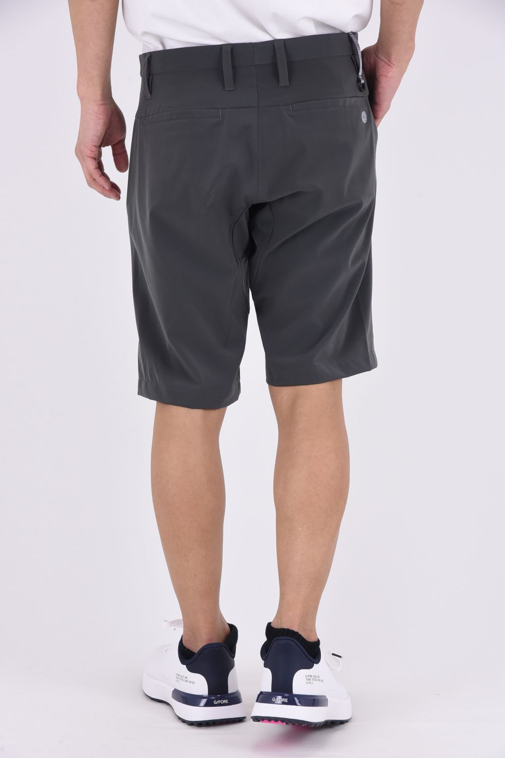 【26SS】 MEN'S WR NYLON SHORT PANTS / 超撥水糸 ストレッチナイロン ショートパンツ (チャコール)