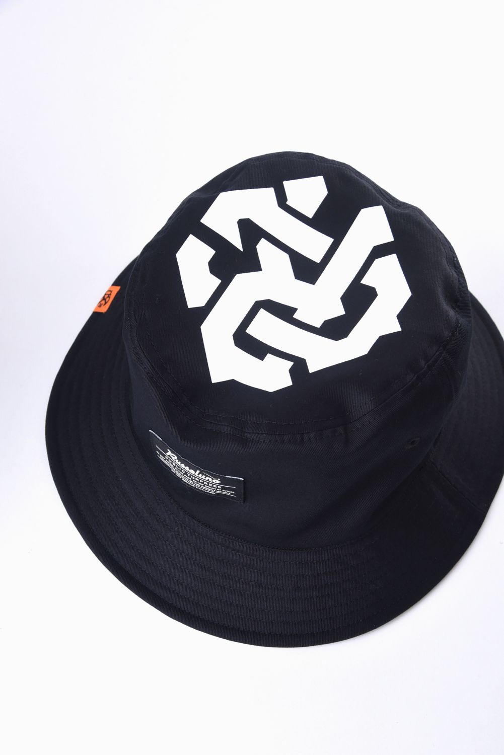 REVERSIBLE BUCKET HAT (MULTI LOGO) / マルチロゴグラフィック リバーシブル バケットハット （ブラック）