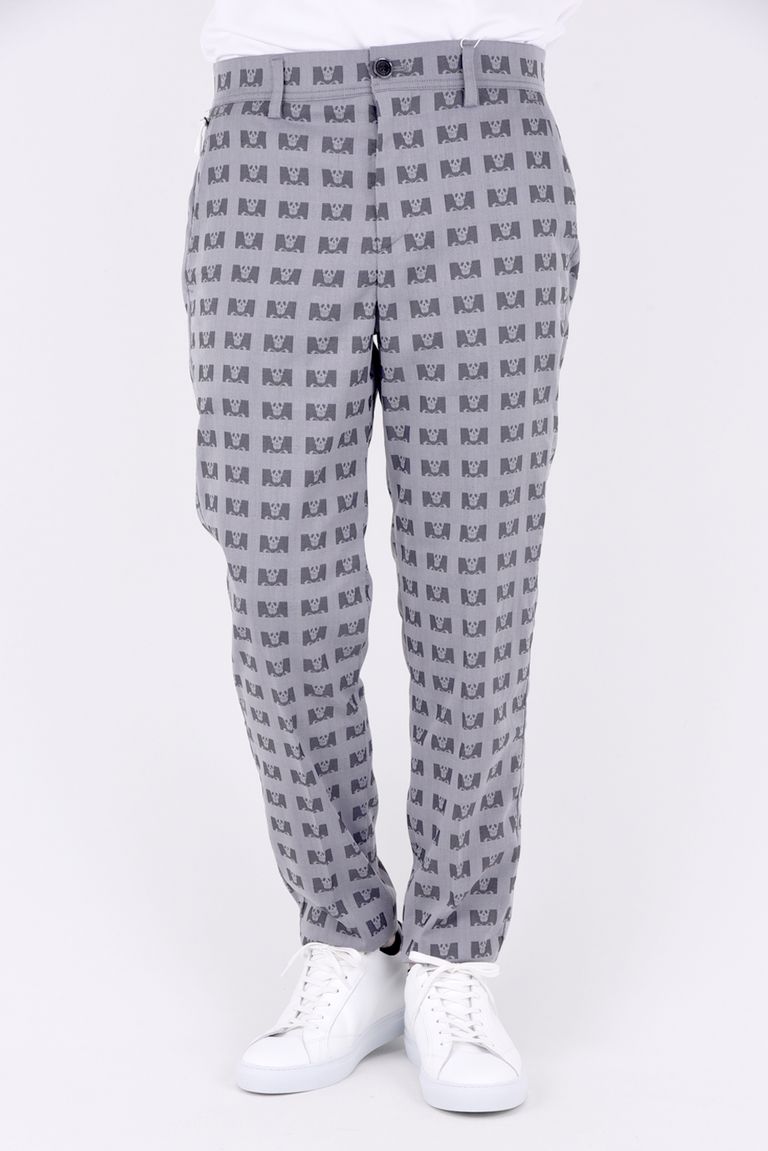 MARK&LONA - PAVE WOOLY TECH TROUSER / BOXアイアンスカル総柄 