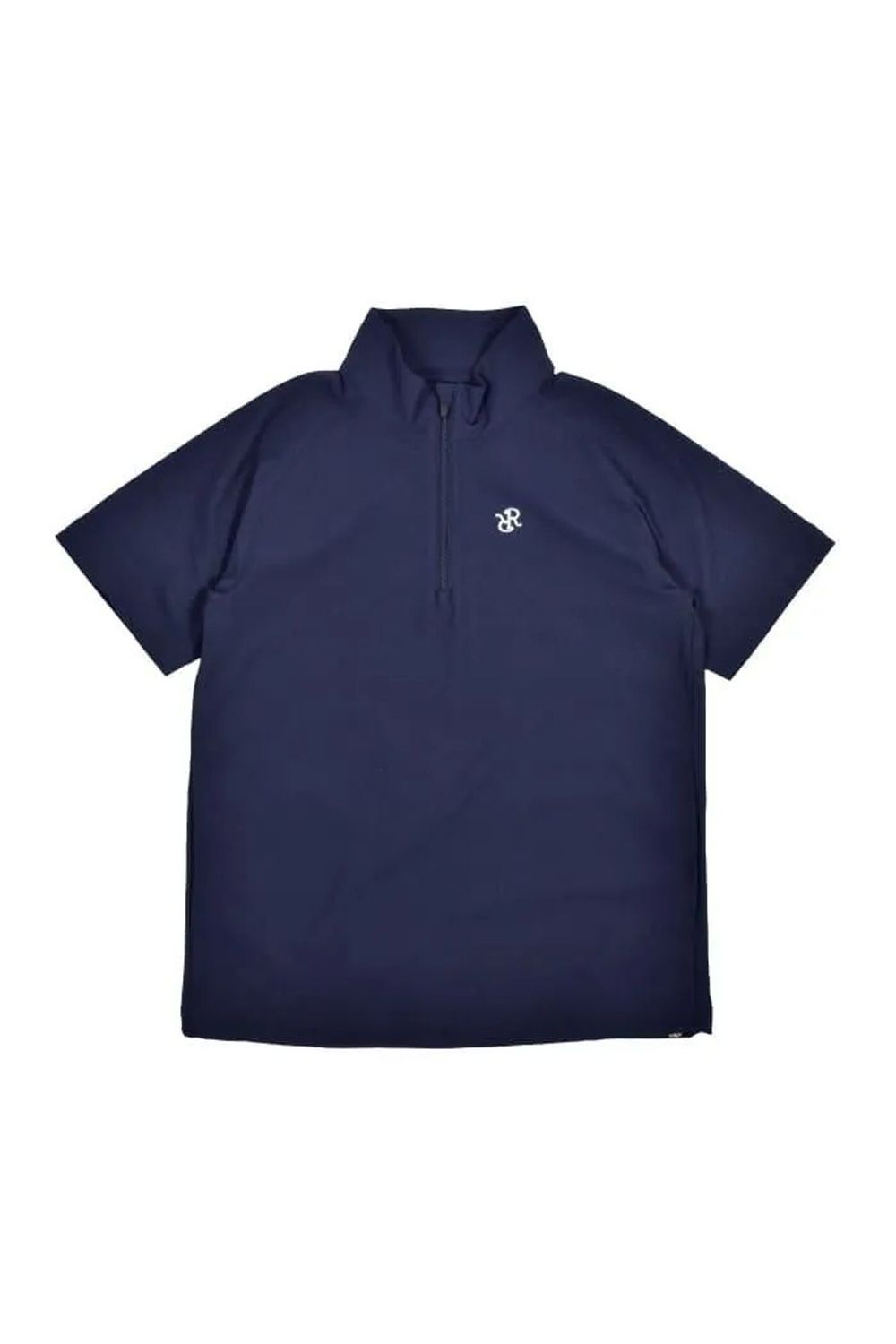 【26AW】 MENS DETACHABLE HALF ZIP SHIRT / ワッフル生地 スリーブデタッチャブル 2WAYハーフジップシャツ (ネイビー)*