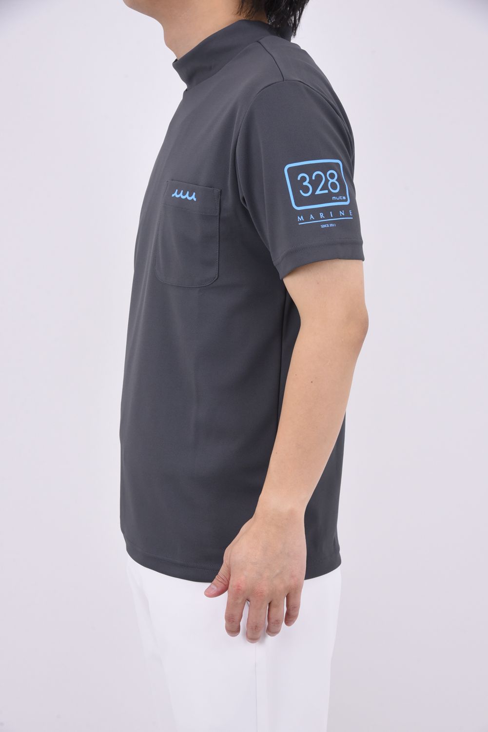 muta - 【25SS】 COOLMAX® ECOMADE LOGO MOCK / クールマックス muta - 【25SS】 COOLMAX® ECOMADE LOGO MOCK / クールマックス
