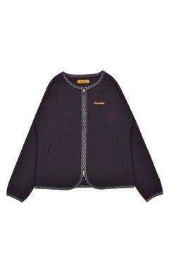 【26AW】 【レディース】 NO COLLAR LIGHT JACKET / ノーカラー ライト ジャケット (ブラック)*
