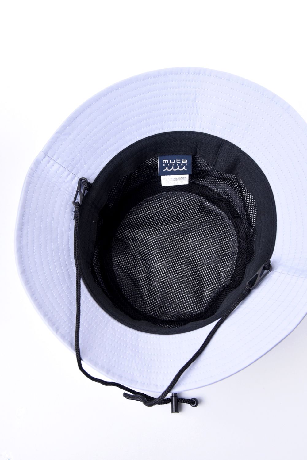 REIN BUCKET HAT / 防水 ロゴ バケットハット (グレー)