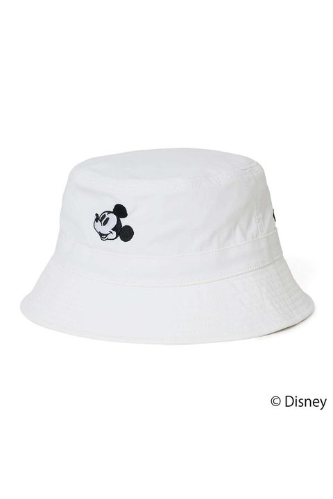 【26SS】 BIG FACE HAT / ディズニーコレクション バケットハット (ホワイト)