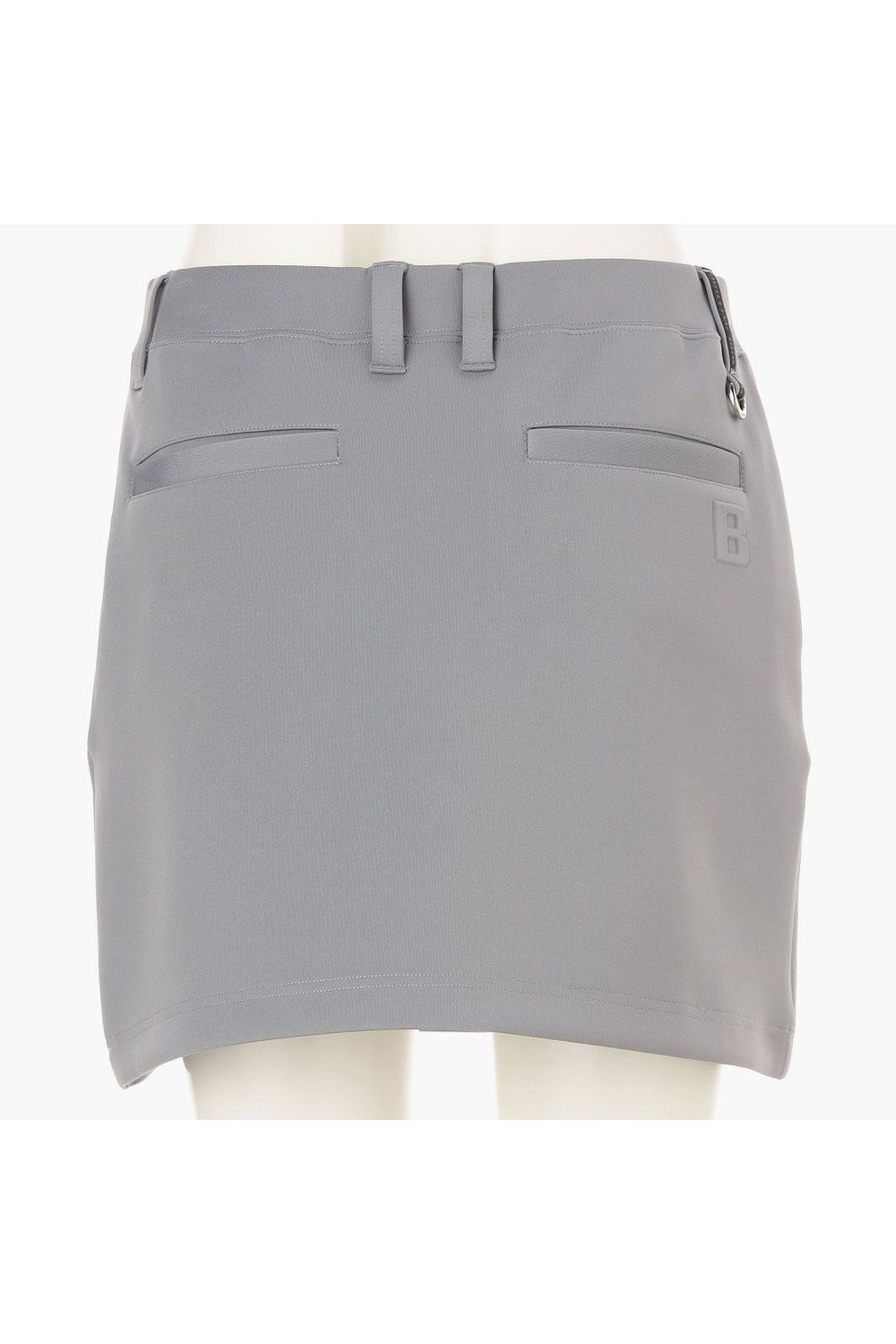 【26SS】【レディース】 WOMEN’S 3D LOGO SKIRT / 3Dエンボスロゴ ストレッチジャージ スカート (グレー)