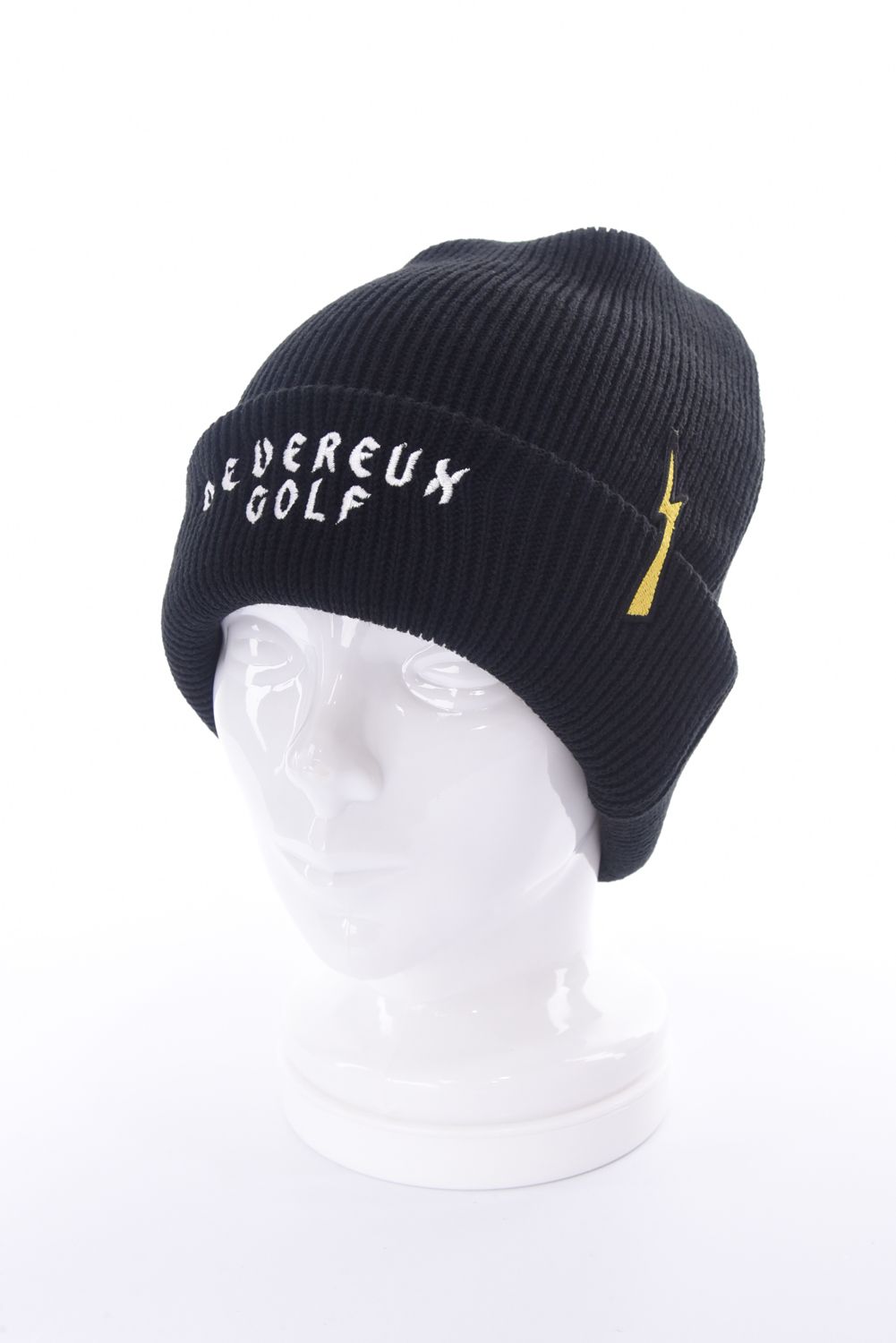 BOLT LOOSE BEANIE / ボルト ルーズ ニットビーニー (ブラック)