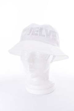 【26SS】 PERFORATE HAT / パンチングロゴ バケットハット (ホワイト)