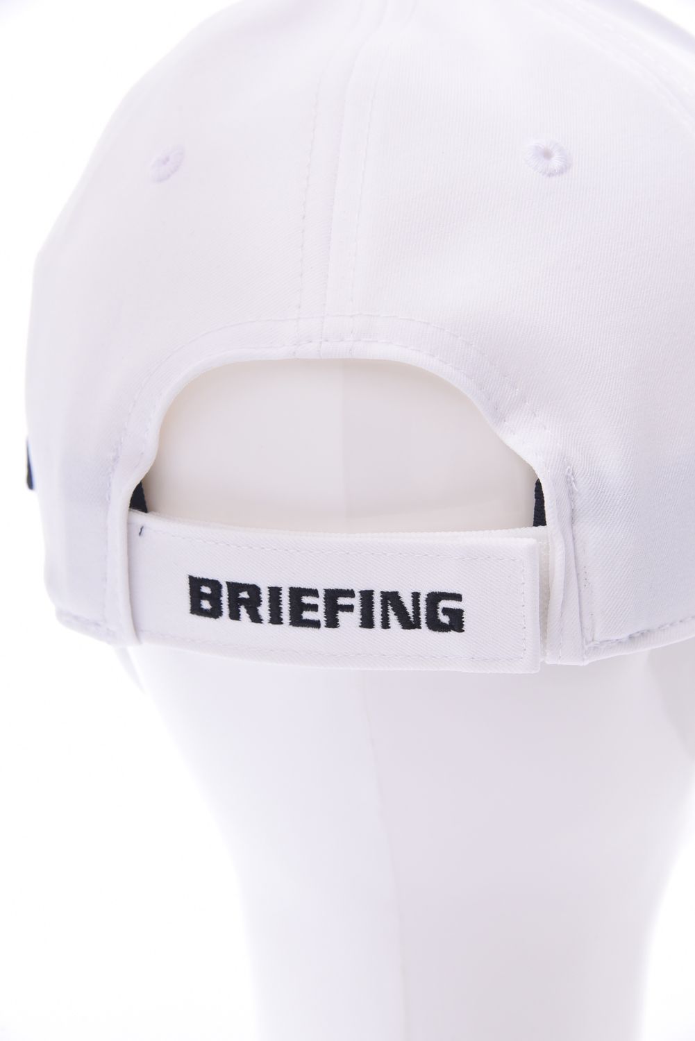 【26SS】 MEN’S ROUND LOGO CAP / アシンメトリー ラウンドロゴ キャップ (ホワイト)