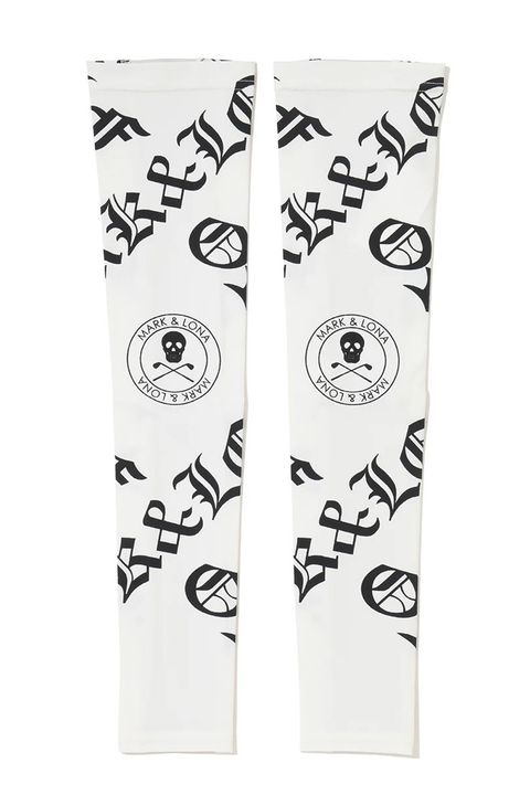 【26SS】【ユニセックス】 SOVEREIGN UV ARM SLEEVE / レターフォントロゴ アームカバー (ホワイト)
