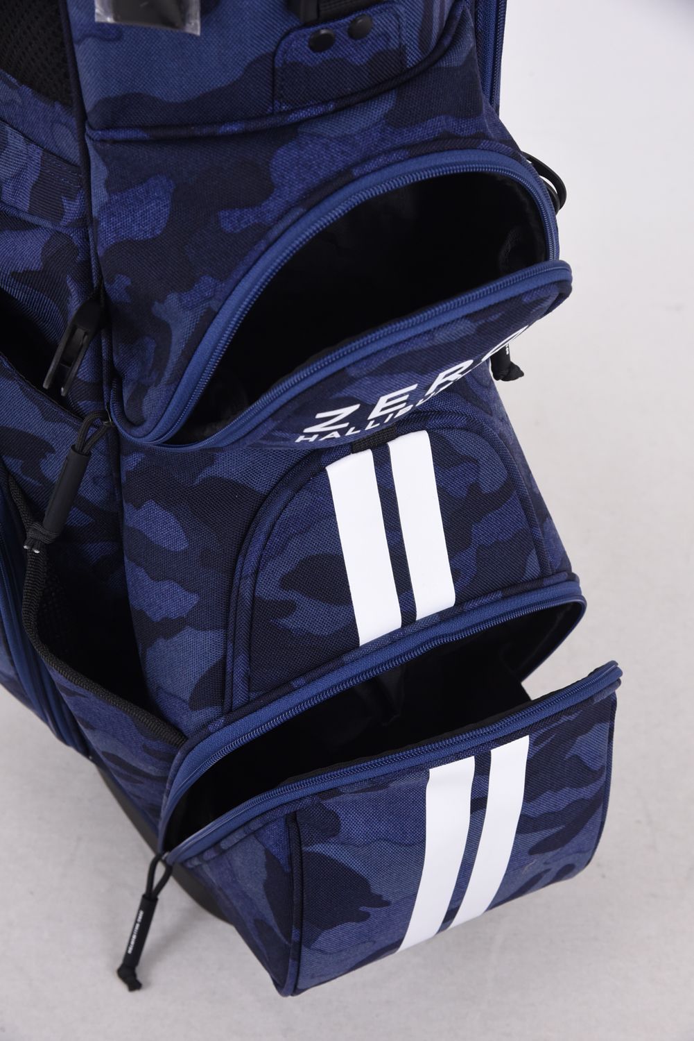 【銀行振込・代金引換不可】【返品・交換不可】【1000Dコーデュラナイロン】Stand Bag ZHG-CB1 / スタンドタイプ キャディバッグ ネイビーカモ