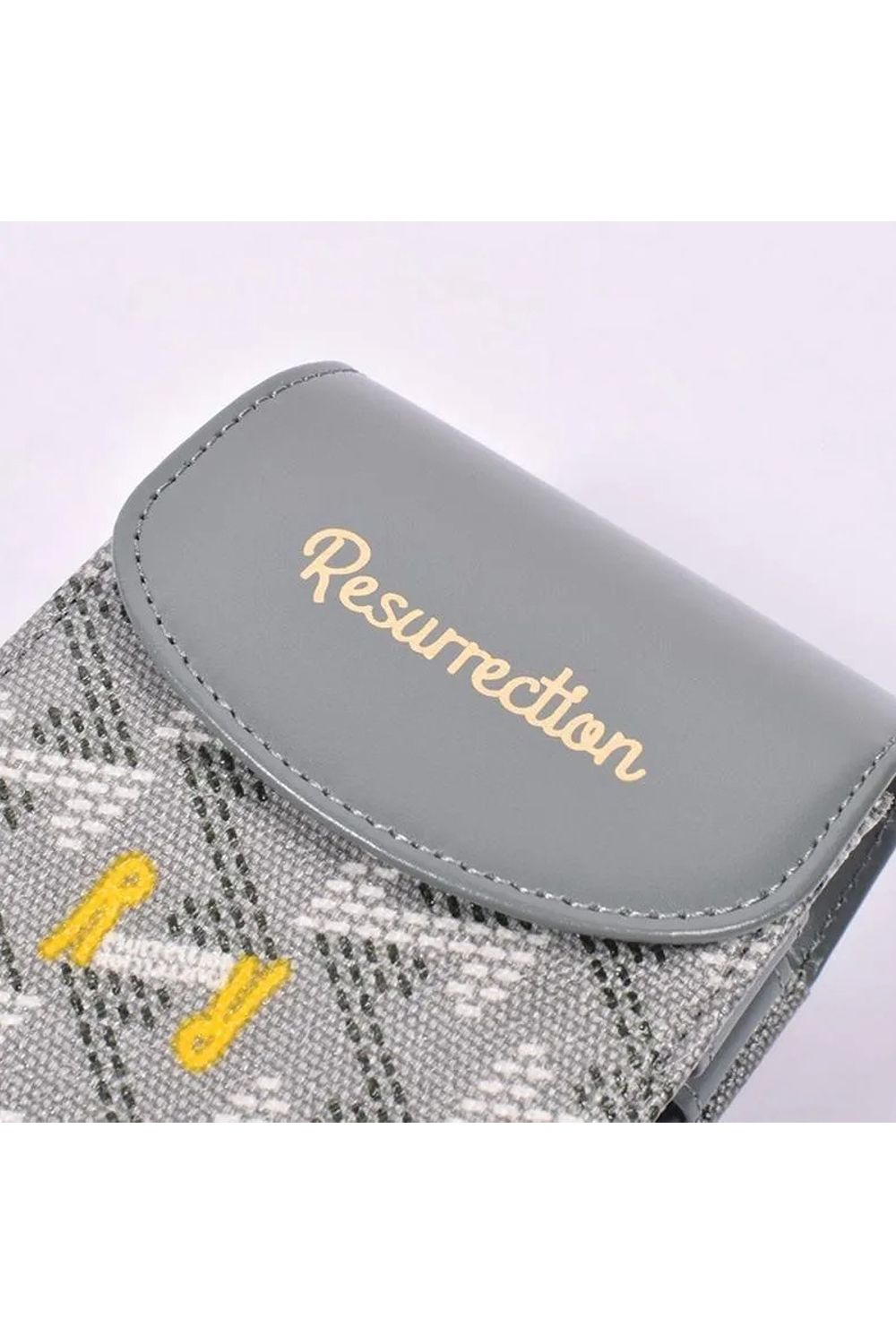 PARUS NO.3 (パルス) / ブランドオリジナルテキスタイル 距離計ケース Sサイズ (シルバーグレー)*