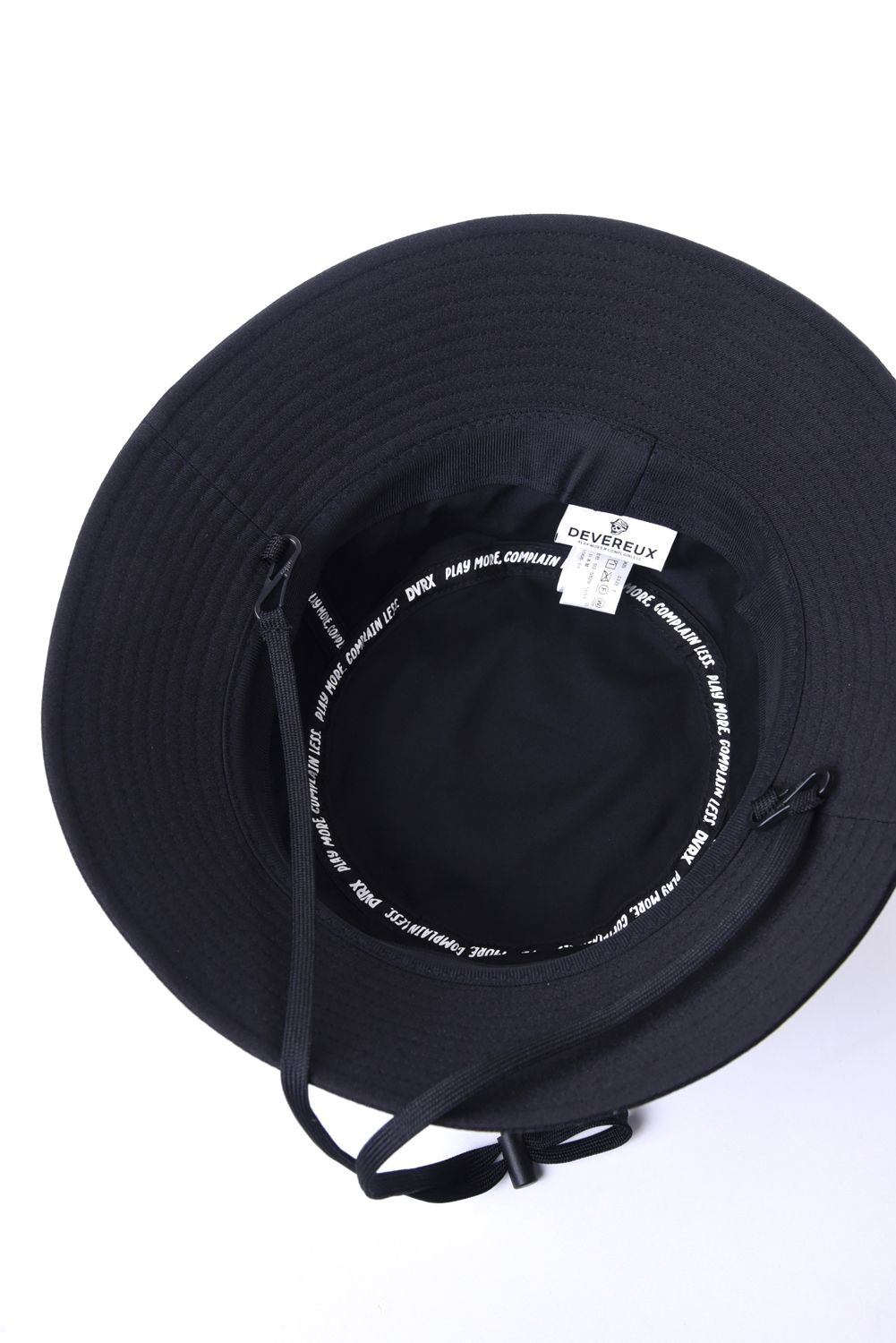 【26SS】 DVG Stretch Twill BUCKET / ストレッチ ツイル バケットハット (ブラック)