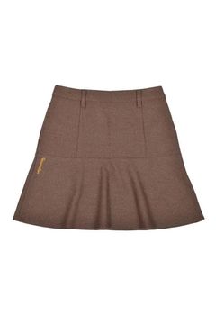 【25AW】【レディース】 TWEEDY FLARE SKIRT / ツイーディー フレアスカート (キャメルブラウン)*