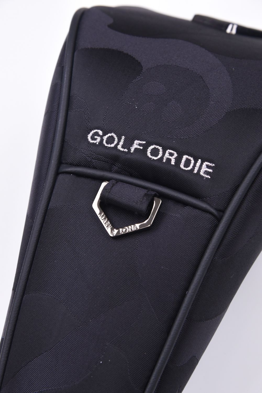PREMIUM GAUGE DRIVER COVER / コーデュラナイロン レザーパイピング オリジナルカモジャカード ドライバーカバー (ブラック)