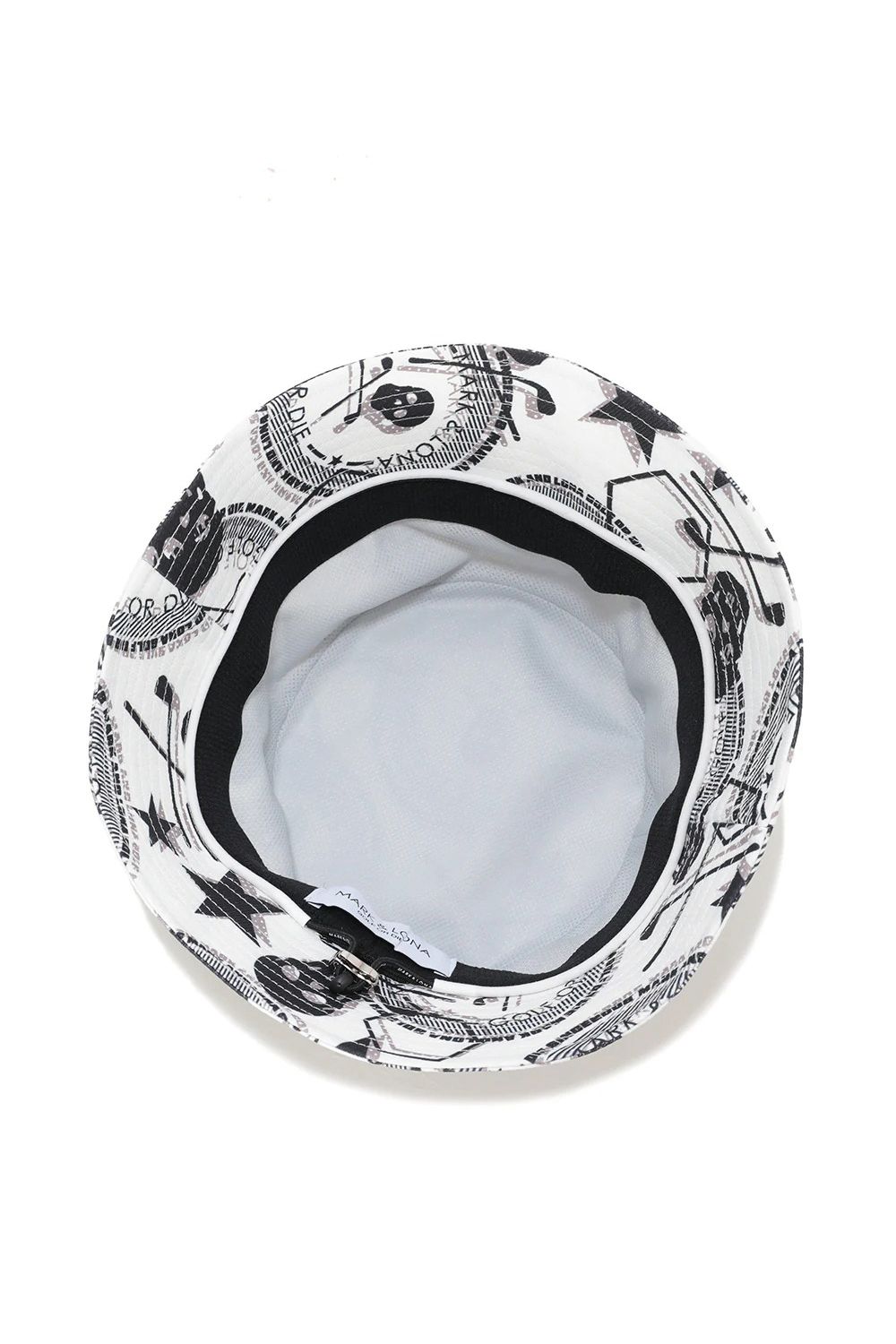【26SS】 ATLAS VENT BUCKET HAT / アイアンスカルプリント バケットハット (ホワイト)