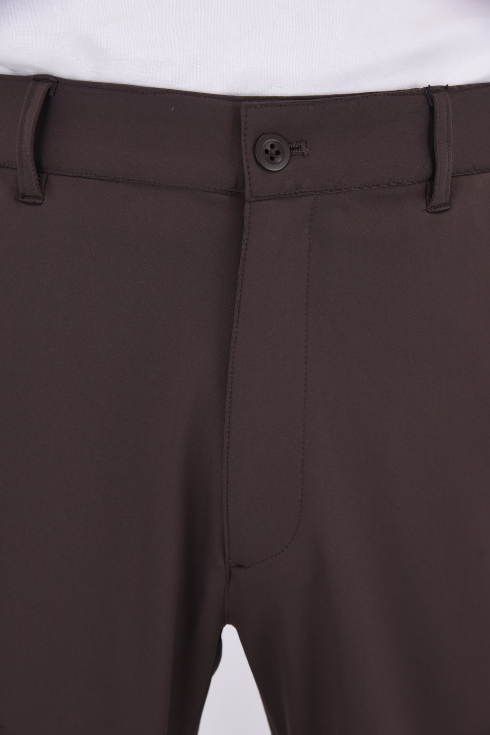 【25AW】 37.5SOUTHWEST bottoms / ブランドロゴ ロングパンツ (ブラウン)