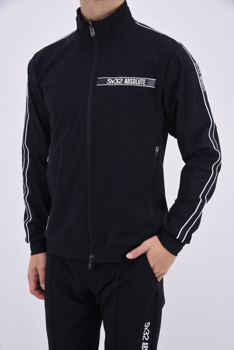 【ABSOLUTE】 CARVICO 425 HIGH STRETCH JQ TAPE JACKET / カルビコ ストレッチ フルジップジャケット (ブラック)